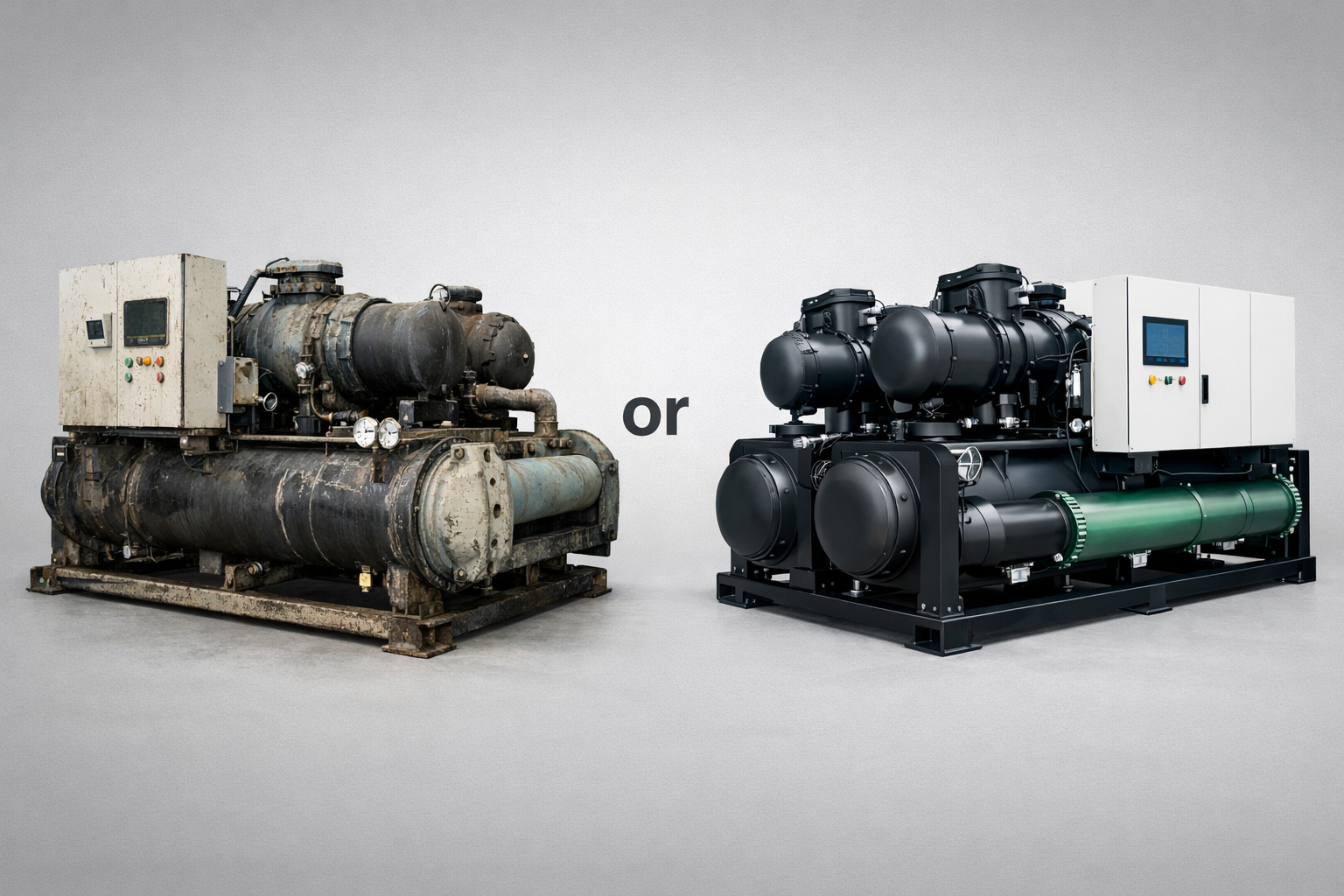 Νέος ή μεταχειρισμένος βιομηχανικός ψύκτης;